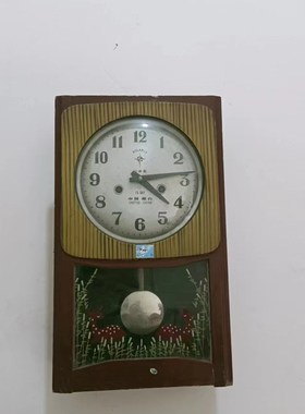 怀旧老式收音机黑白电视机复古老物件闹钟挂钟桌面装饰摆件道具