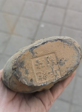 仿古出土铜器收藏纯铜单龙戏珠双耳貔貅花瓶摆件老包浆