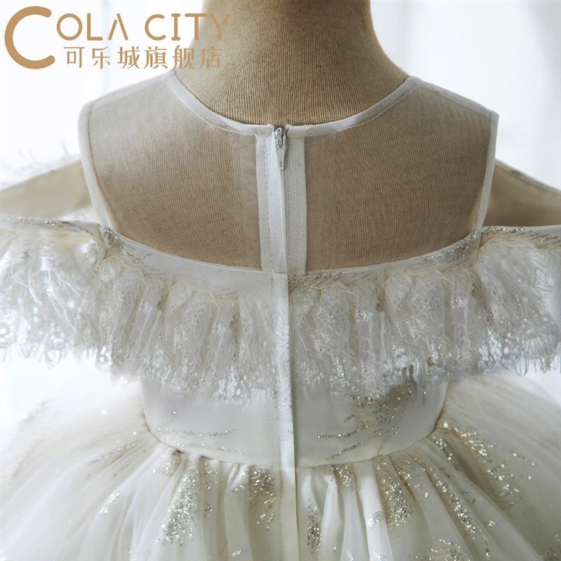 小花童礼服女夏季儿童婚礼婚纱短裙宝宝周岁蓬蓬裙一岁公主裙洋气,淘宝优惠券,粉丝福利购,淘宝优惠卷