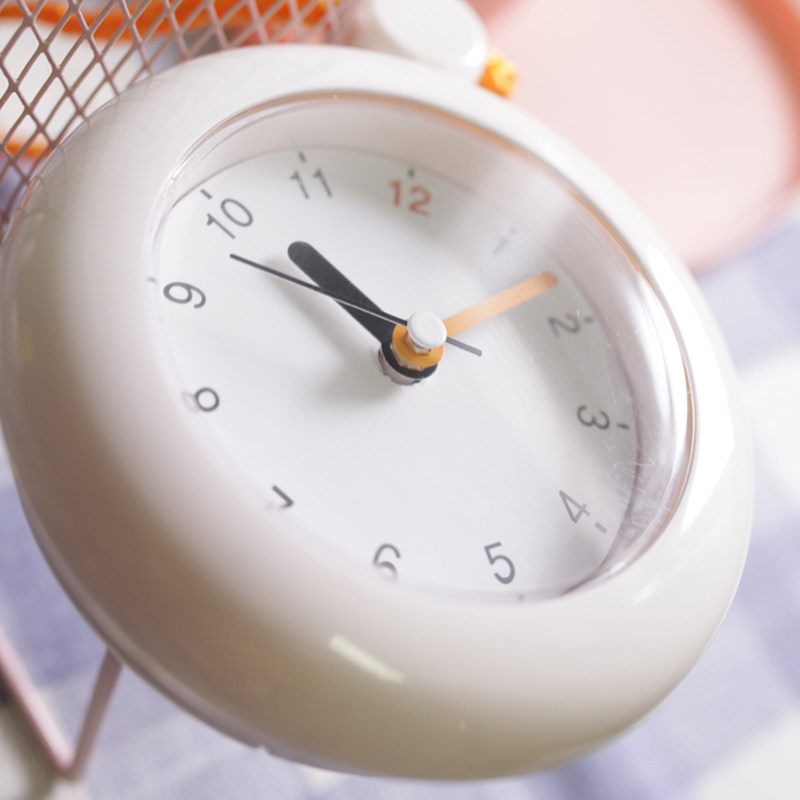 简约浴室钟欧式厨房防水家用座钟表摆件创意迷你小挂钟毛巾挂架钟,淘宝优惠券,粉丝福利购,淘宝优惠卷