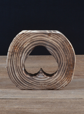 速发创意风化木根雕人物佛像底座实木枯木木架家居客厅装饰品禅意