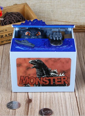 儿童节礼物偷钱猫储蓄罐网红存钱罐可爱储钱罐男女孩电动玩具