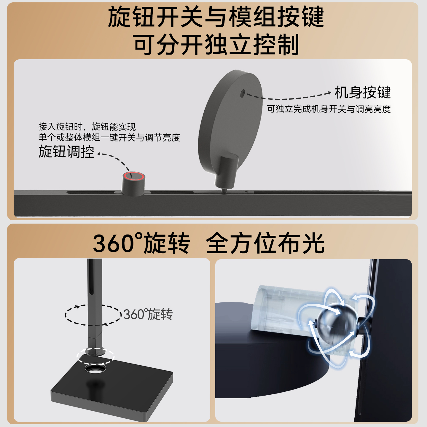 nekospace全光谱台灯学习专用护眼灯儿童小学生阅读防近视国aa级