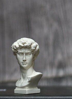 迷你石膏像雕塑摆件10个套装音乐人物头像M树脂工艺品素描绘画教