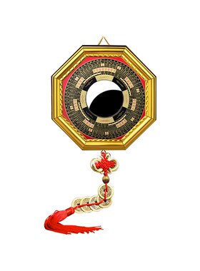 速发路冲挂件大门口尖角墙对电线杆壁刀化解九宫八卦凹凸透镜门角