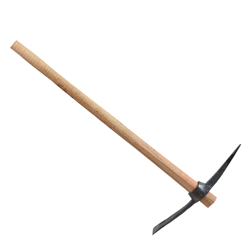 速发农用挖树根工具镐头洋搞头钢镐尖镐户垦多功能开铁十字镐洋镐 - 图3