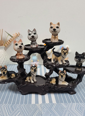 创意微型桌面置物架摆放小物件展示架子套装摆件R用微景观造景花