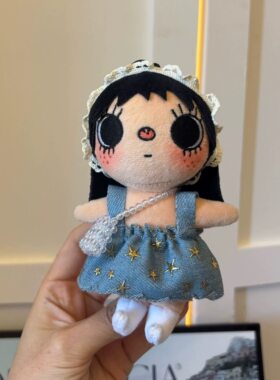 正版小玉毛绒玩偶yuy漫画包挂件