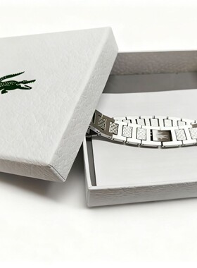 潮流新款TK爆款男士鳄鱼手链轻奢高级感饰品情人节礼物调节不锈钢