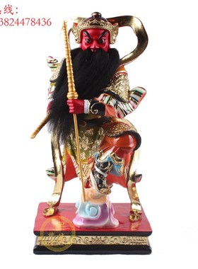 速发12寸五像将军像三太子哪咤二郎神杨戬雷公赵道元帅像康神营摆