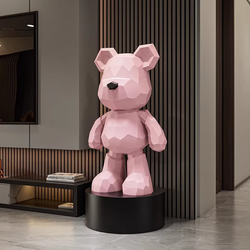 客厅大型暴力熊存钱罐落地摆件家居电视柜旁公仔装饰品音响礼物,淘宝优惠券,粉丝福利购,淘宝优惠卷