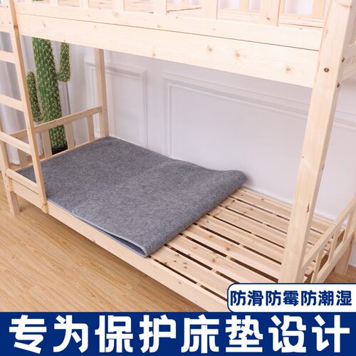 防潮垫学生宿舍吸湿防虫床上防湿防霉床垫家用隔湿毛毡榻榻米垫子 - 图0