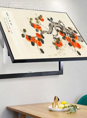 网红事新中式电表箱装饰挡画配电新箱遮高年款电闸盒挂画档事如意