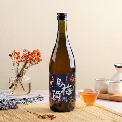 不老潭梅子酒2.5L/乌梅酒750ml