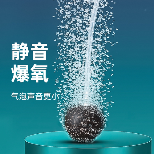 氧气泵气泡石鱼缸氧气头静音气石打氧气泡盘氧气管接头增氧机配件 - 图2