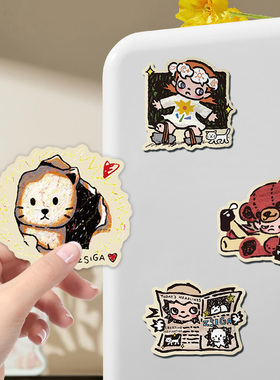 新款嘎子姐Zsiga磁吸冰箱贴