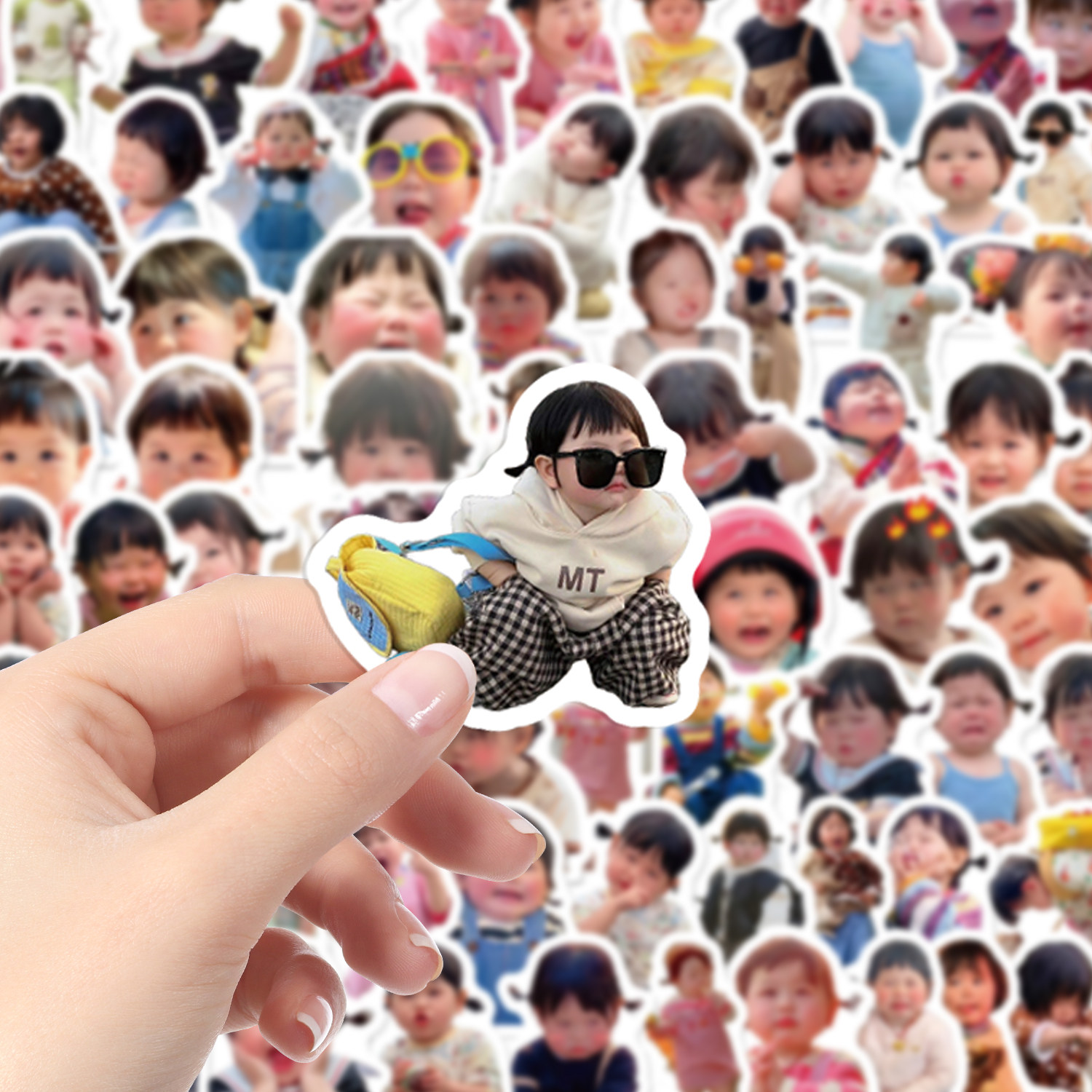 瑶一瑶贴纸可爱宝贝周边手账防水行李箱防丢桌面遮丑咕卡打包素材,淘宝优惠券,粉丝福利购,淘宝优惠卷