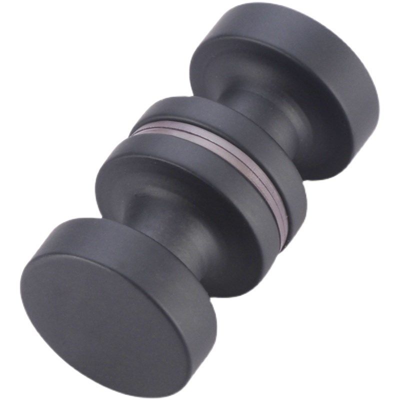 实心加厚锌合金浴室门亮光隔断小拉手淋浴房酒柜玻璃门黑色拉手,淘宝优惠券,粉丝福利购,淘宝优惠卷