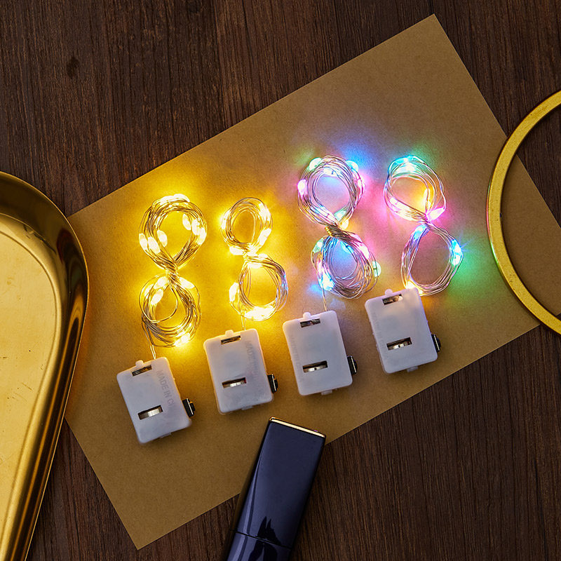 小彩灯LED满天星灯串铜丝灯生日蛋糕礼物装饰鲜花花束花艺diy材料,淘宝优惠券,粉丝福利购,淘宝优惠卷