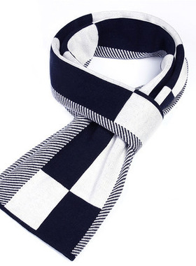 2022 Casual Cool Winter Scarves Men Scarf Warm Neckercheif B