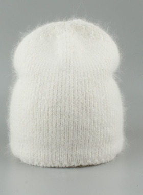 Autumn Winter Hat For Women 70% Rabbit Fur Winter Cap Fashio
