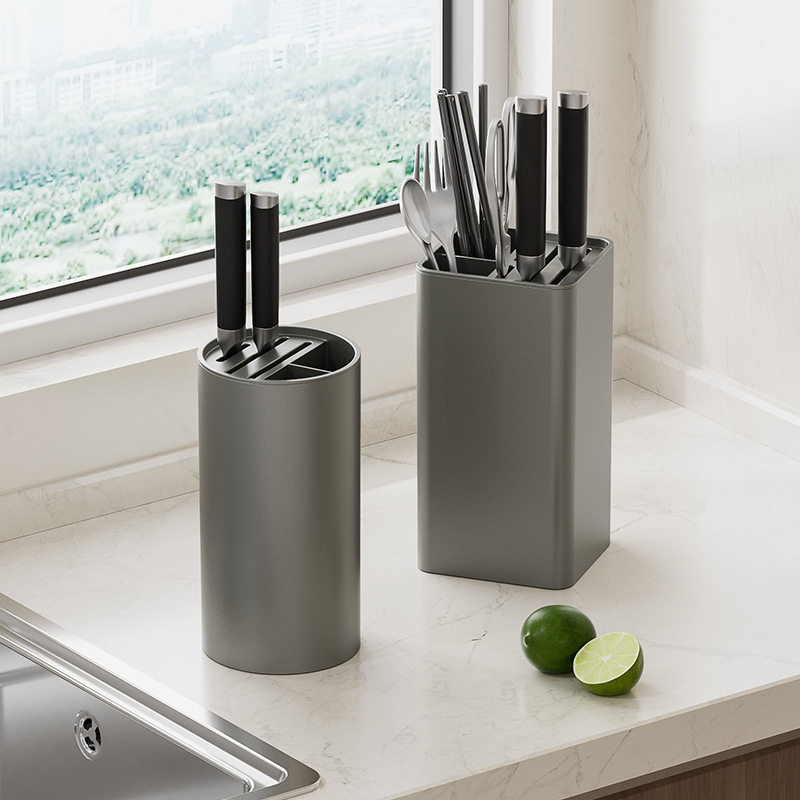 Yimijia Gun Ash Knife Holder Storage Rack Multifunctional Chopsticks