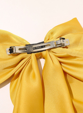 Fashion Two-layers Bowknot Samer Hairpin Woman Girl Satin Ri