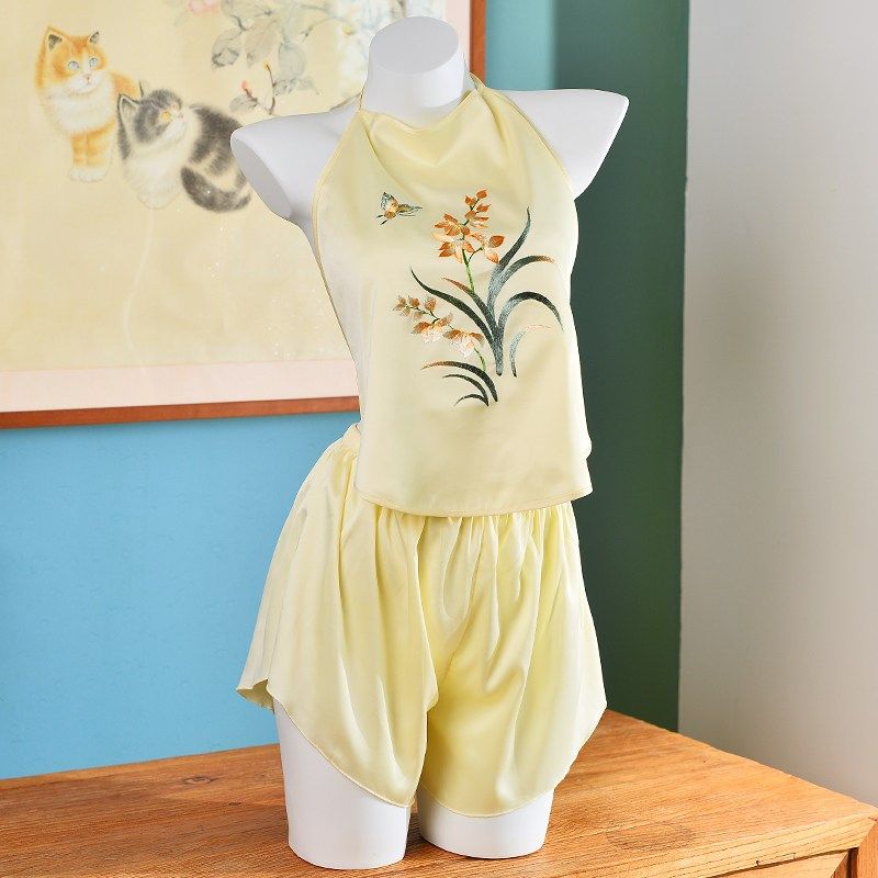 快速发货202h4新款性感孙答应的肚兜睡衣女外穿挂脖上衣床上成人,淘宝优惠券,粉丝福利购,淘宝优惠卷