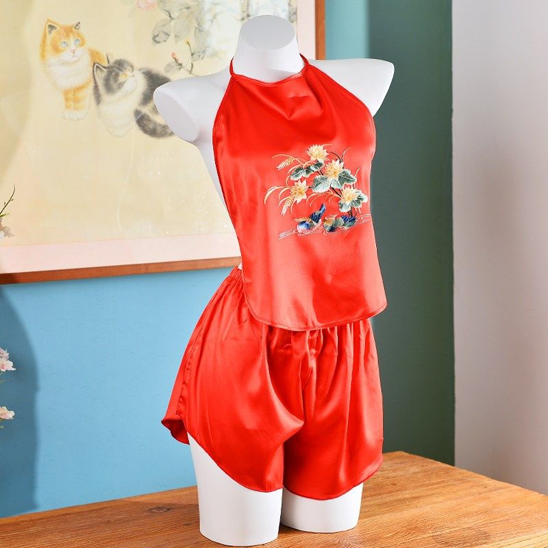 快速发货202h4新款性感孙答应的肚兜睡衣女外穿挂脖上衣床上成人,淘宝优惠券,粉丝福利购,淘宝优惠卷