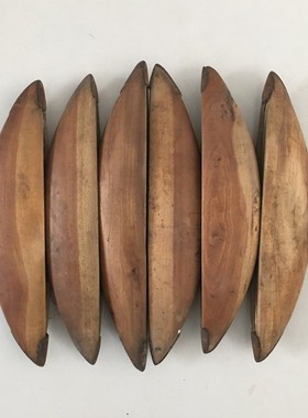 速发民织布茶配件机托篦子梭子刷子老纺车老俗怀旧收藏装饰老物件