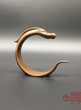 速发实心铜仿古玉游龙倒熏香摆件架铜禅意意境迷你倒流香茶宠香纯