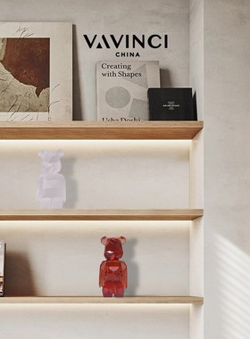 快速发货新品简约现代暴力熊树脂A摆件客厅桌面小熊摆设酒柜样板