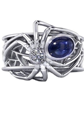 Chen Rui Jewelry Spider Ring Punk Style Hand Jewelry