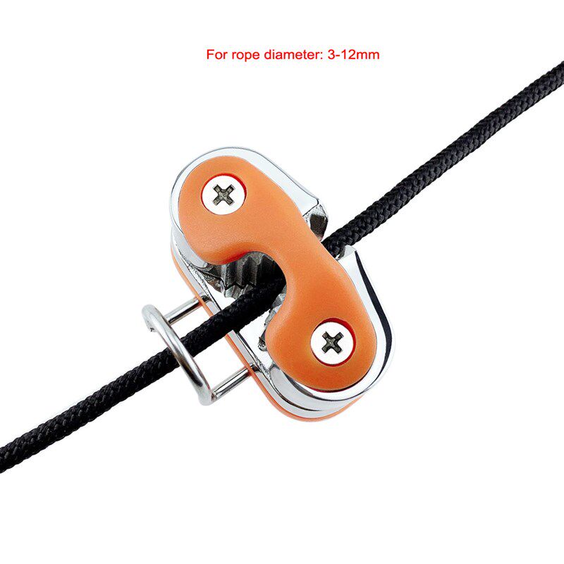 跨境 不锈钢带导环滚珠夹绳器 卡线器 自动夹绳板 普拉提健身器械 - 图3