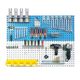 New hardware tool hanging board custom storage rack tool wall universal square hole hook wall hanging metal hole plate placement