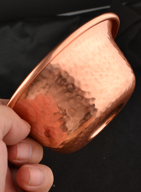 速发铜碗光藏式纯铜供水碗西奉密宗用品家用水藏供奉铜碗供供杯