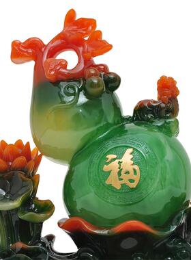 葫芦摆件客厅电视柜玄关家居家具家庭室内办公桌办公室工艺装饰品