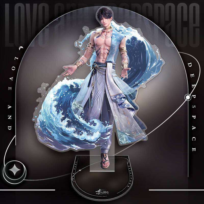 恋与深空立牌周边秦彻祁煜沈星回黎深夏以昼角色周边亚克力大立牌 - 图2