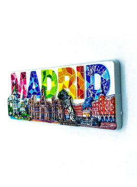 MADRID马德里彩色风景冰箱贴
