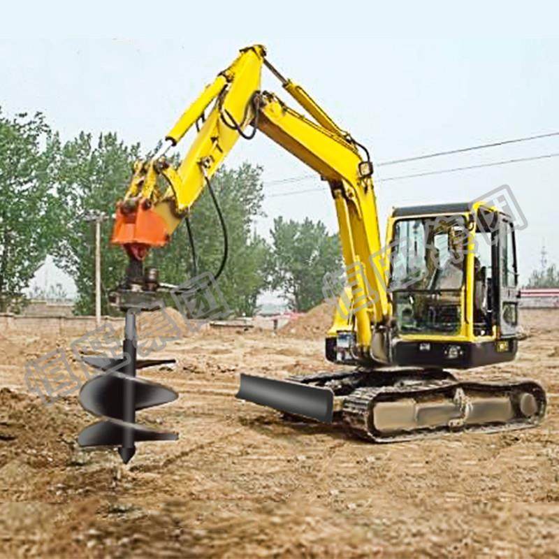 螺旋打桩机挖机改装打桩机挖改螺旋钻孔机挖改钻机螺旋打桩机,淘宝优惠券,粉丝福利购,淘宝优惠卷