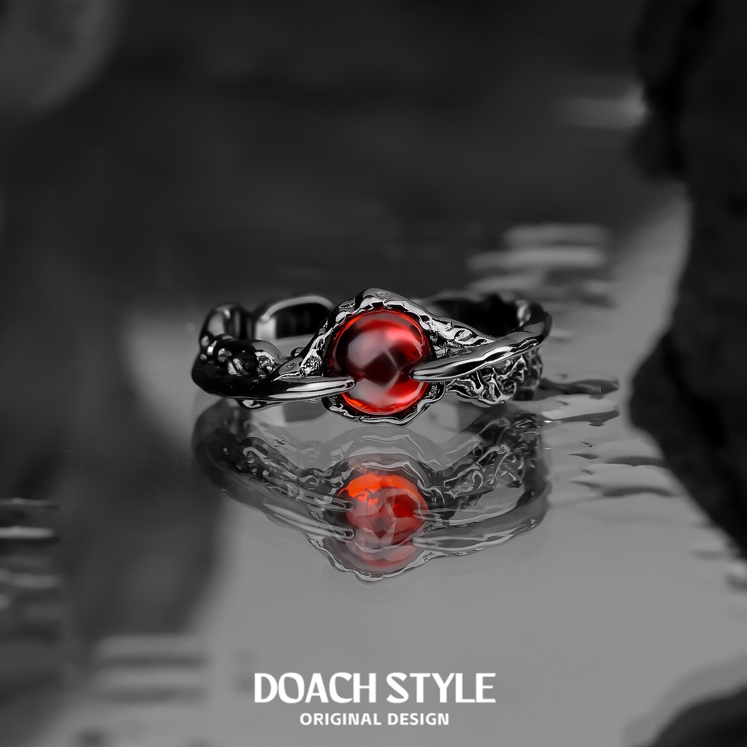 DOACH Luoxi Extreme Planet sterling silver couple ring