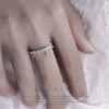 DOACH lace crown sterling silver ring does not fade