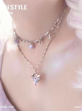 DOACH鱼跃沧海原创设计鱼尾项链