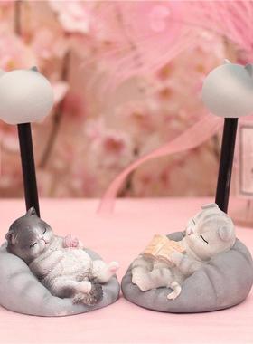可爱创意猫咪小夜灯摆件男生女生家居桌面装饰学生儿童生日礼物