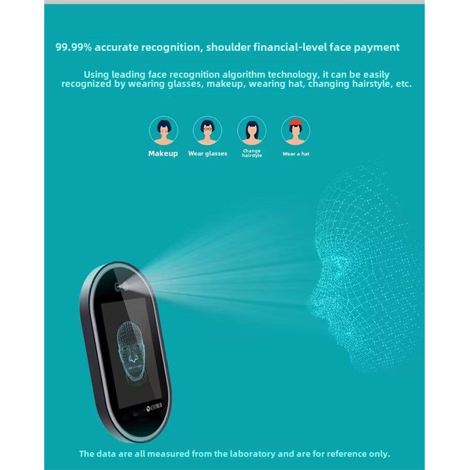 G2 Intelligent Attendance Access Control Machine DingTalk Zhilian Face Recognition Face Door Access System All-in-one Time Card Machine Y3S