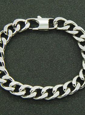 ins cold scenery face Cuban chain chain necklace hipster per