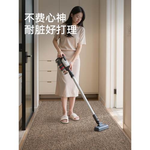 简约高级感入户地垫防滑可定制户外入门地毯门口进门家用玄关脚垫 - 图3