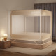 Red bean anti-fall mosquito net for home bedroom