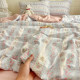 Double layer yarn soybean summer cool quilt children's thin quilt