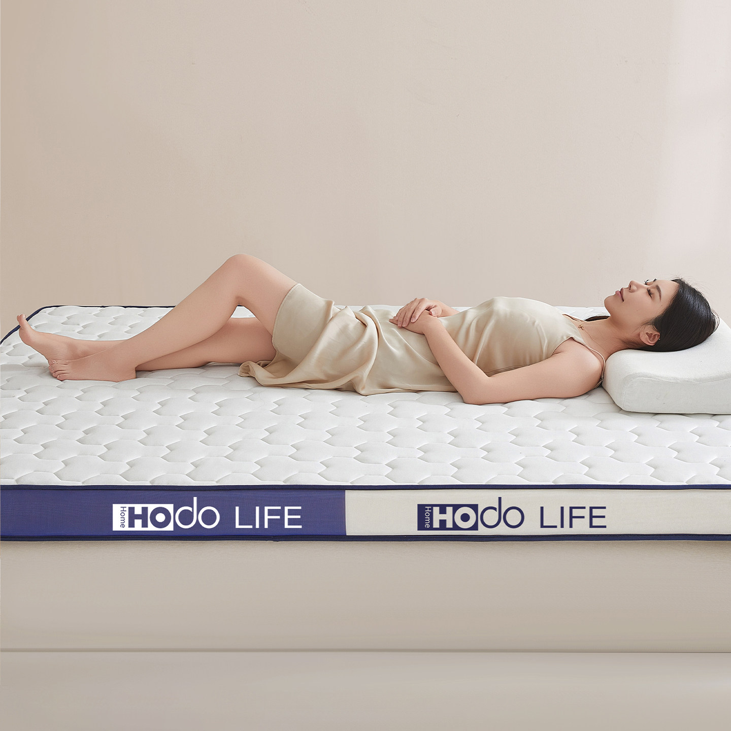 红豆乳胶记忆棉床垫软垫家用卧室榻榻米180x200海绵被褥铺底单人,淘宝优惠券,粉丝福利购,淘宝优惠卷